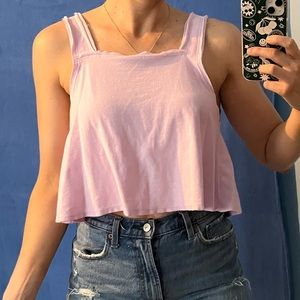 Pink Crop Top